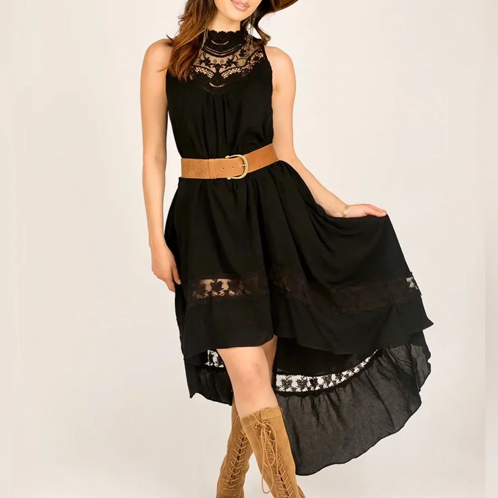 JOYFOLIE Delphinne Dress in Black, Size XS - Picture 4 of 13